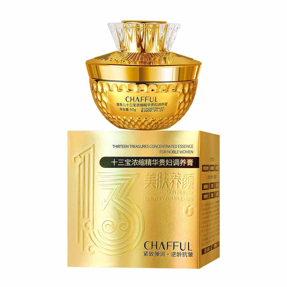 Treize trésors concentré Essence dame crème nourrissante cosmétiques hydratants correcteur crème pou