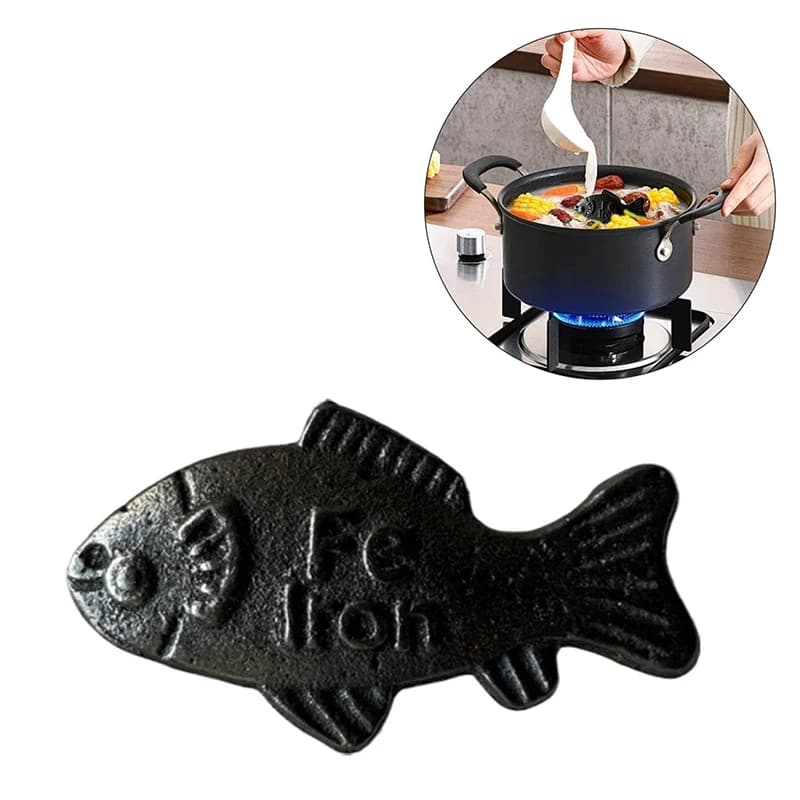 Ustensile de cuisson efficace en fer pour poissons et oiseaux pour repas nutritifs ; réduit les défi