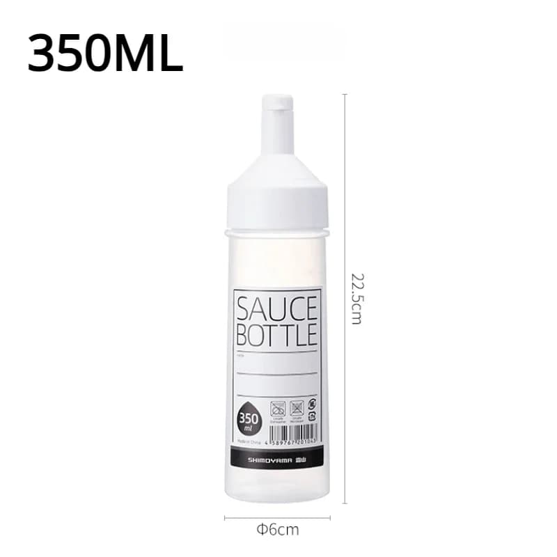 Bouteille de sauce à presser en plastique, salade de tomate aissce, bouteille à presser, distributeu