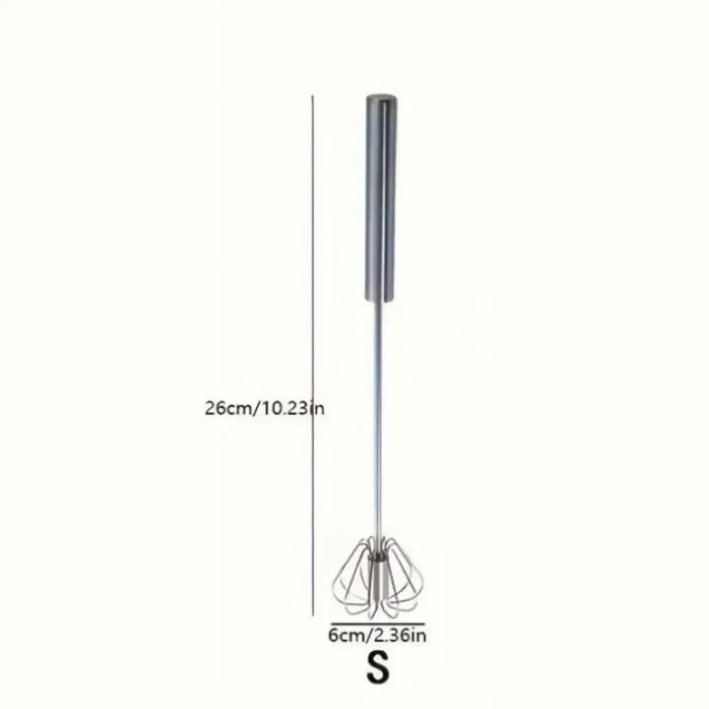 Batteur à œufs en acier inoxydable Durable, mélangeur semi-automatique pour mélanger et mélanger la 