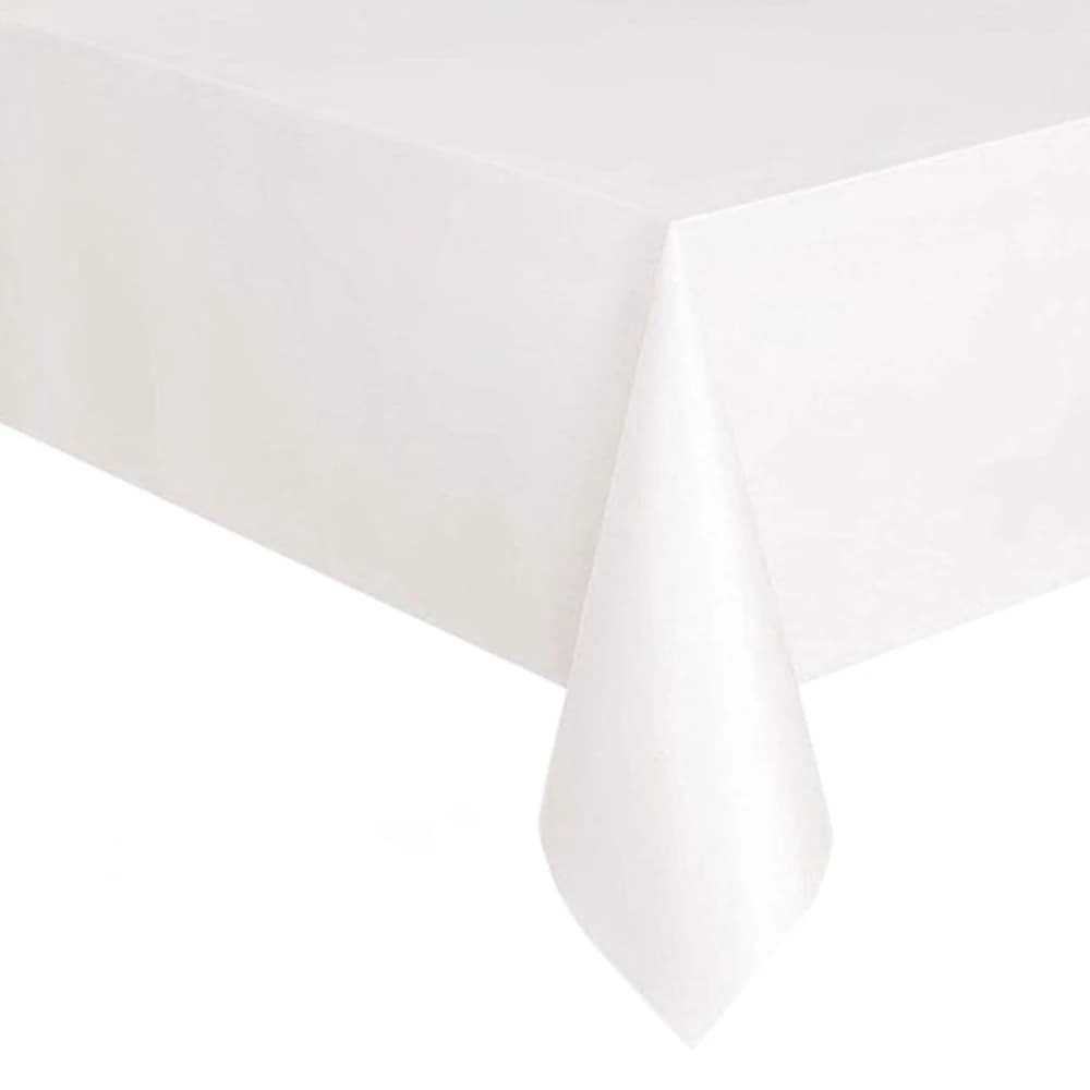Nappe jetable nappes en plastique rose bleu blanc pour fête d'anniversaire couverture de Table de no