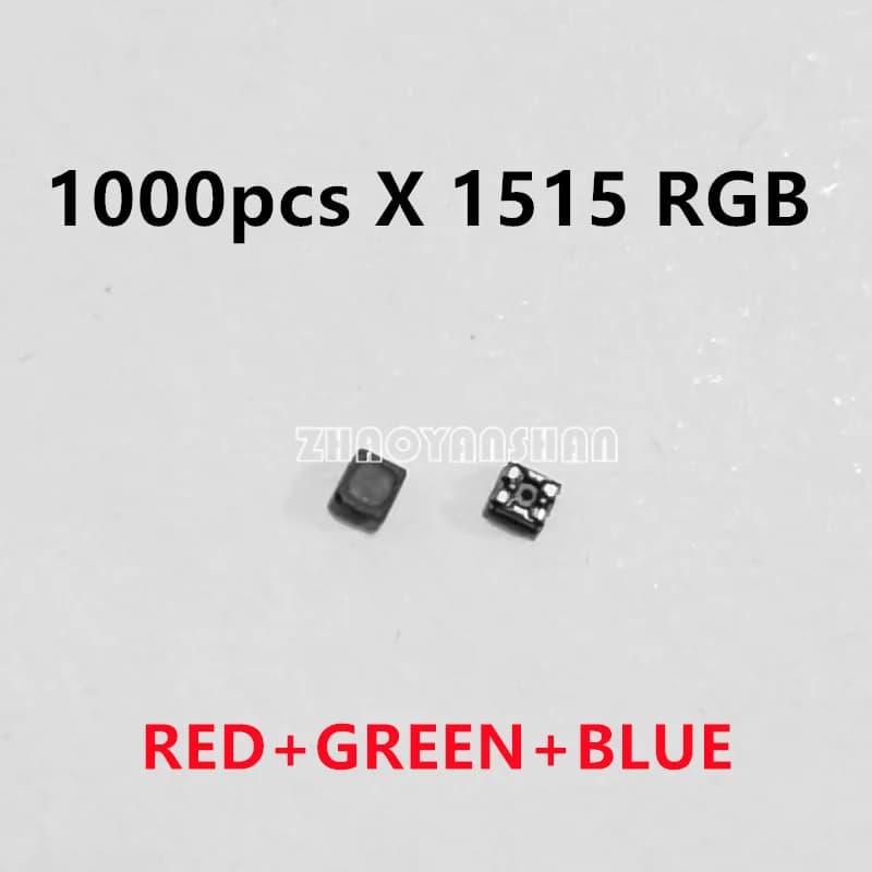 1000 pièces X 1515 RGB 1515RGB surbrillance chapiteau LED Diodo Diode électroluminescente Diode SMD 