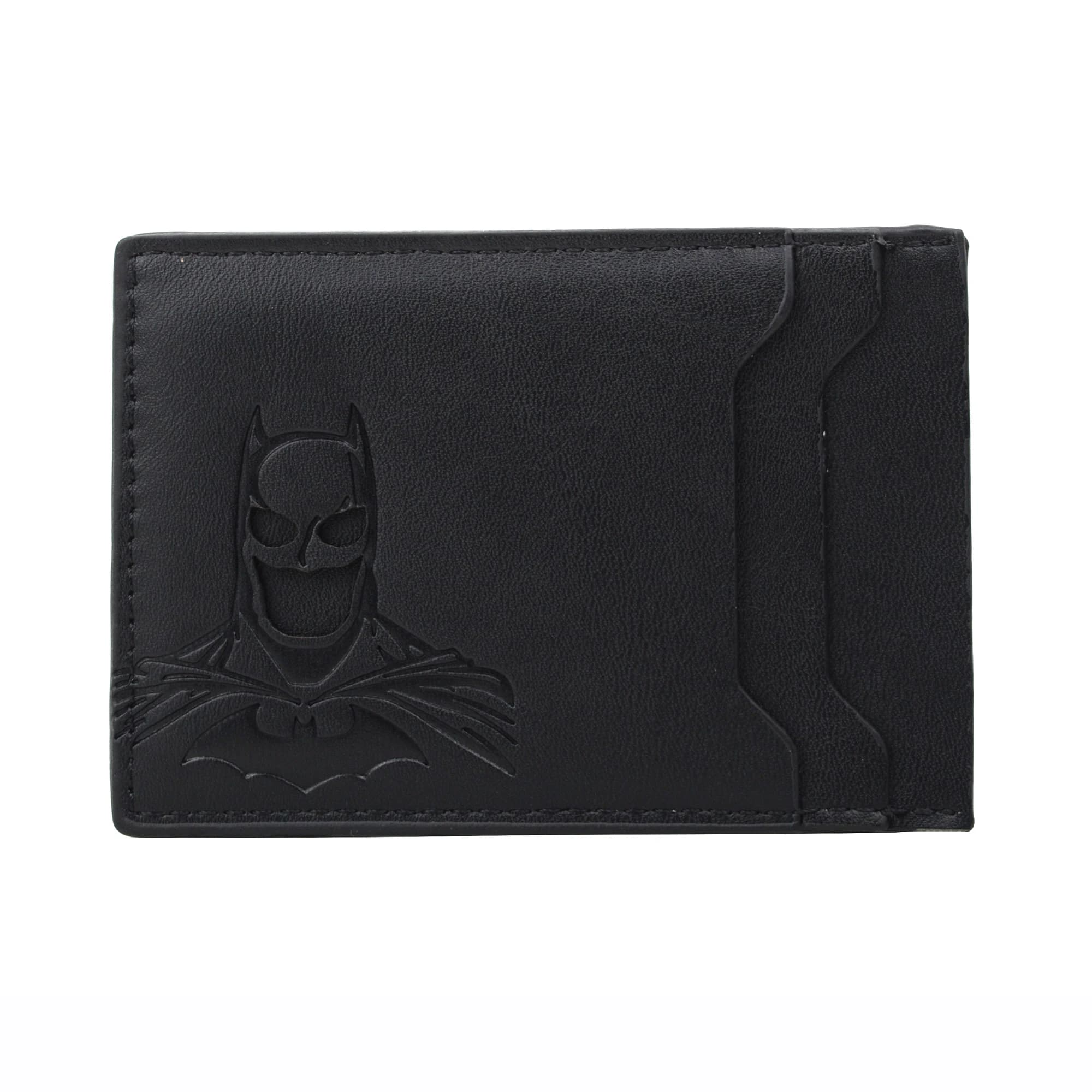 BEAST KINGDOM Portefeuille chauve-souris pour homme – Design Batman élégant, portefeuille pliable du
