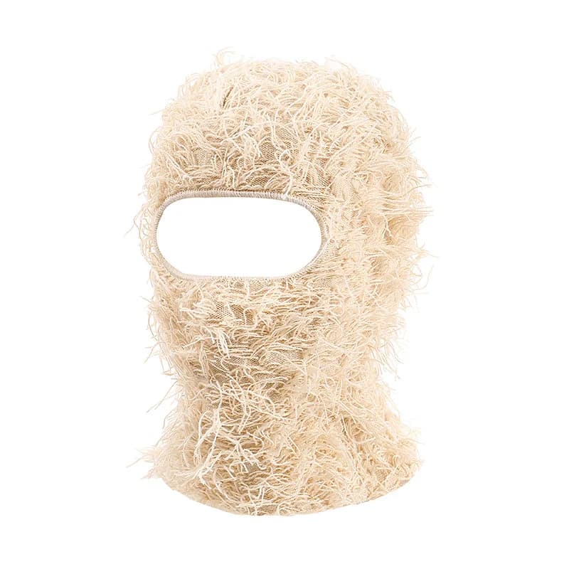 Couverture complète masque de Ski chapeau cagoule bonnet tricoté en détresse Camouflage hommes chape