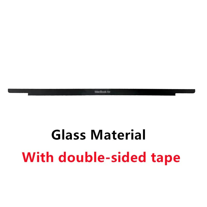 Nouveau couvercle avant de lunette de Logo d'écran LCD gris argent or pour MacBook Air A1932 A2179 A