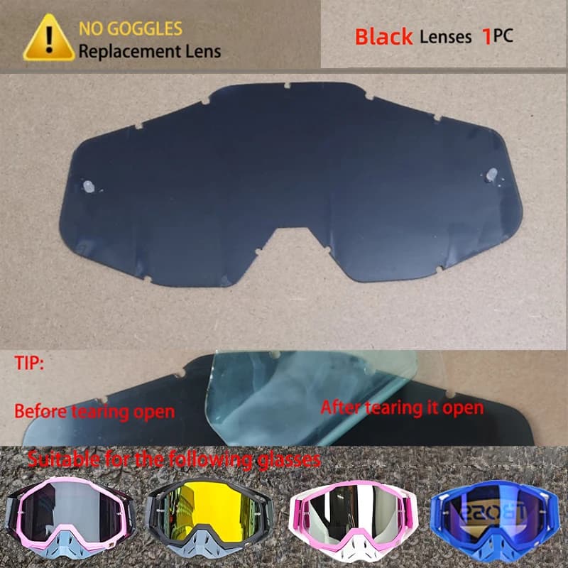 100 équipements de ski d'extérieur, lunettes de ski à lentilles haute définition, coupe-vent, protec