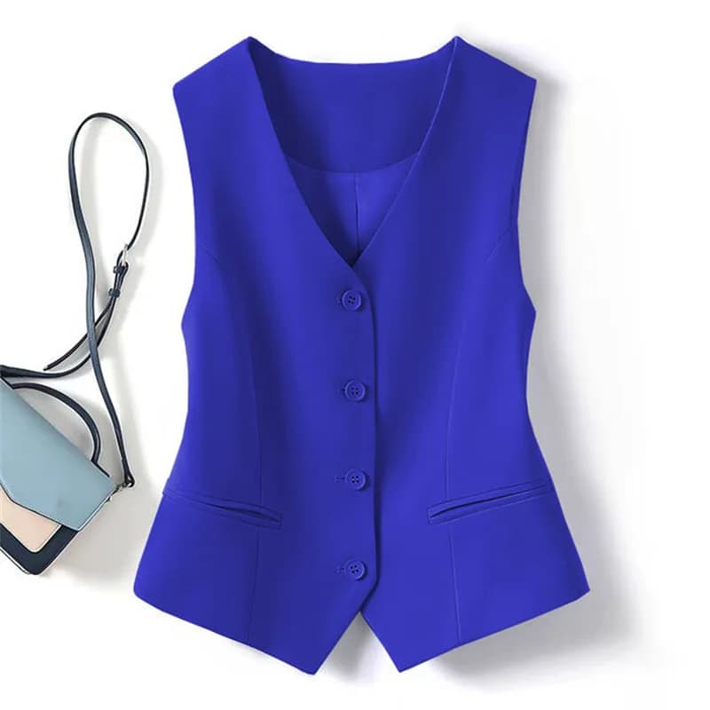 Gilet pour femme avec veste de costume, petit gilet, nouvelle collection printemps-automne 2026, gil