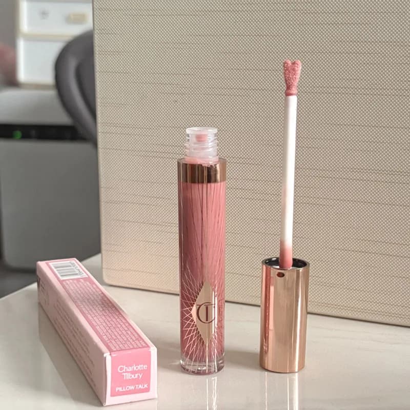 Charlotte Tilbury Collagen Lip Bath Sugar Heart Water Light of Lip Gloss Fini brillant effet miroir 