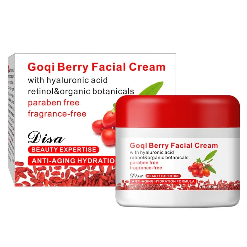 Wolfberry crème pour le visage antioxydant et amélioration du ton de la peau crème pour le visage ac