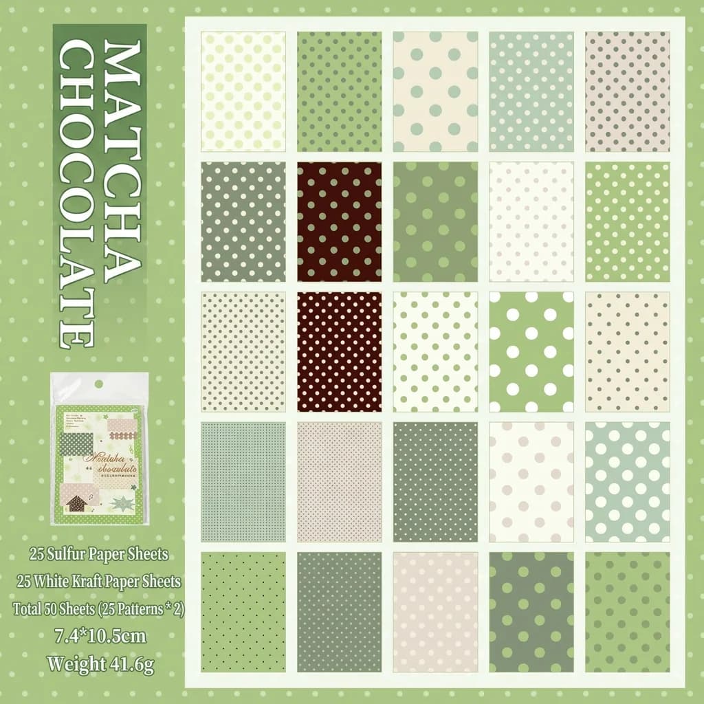 Feuilles de papier vélin à pois pour la décoration de cartes de vœux, le scrapbooking et la décorati