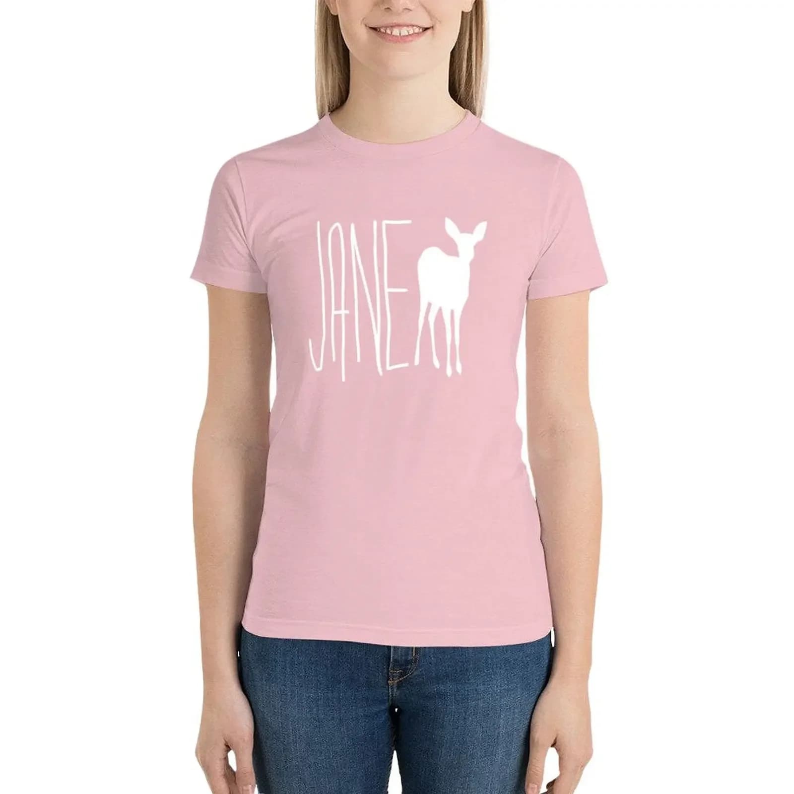 Jane Doe rose la vie est étrange Cosplay T-Shirt à manches courtes hauts mode coréenne femmes vêteme