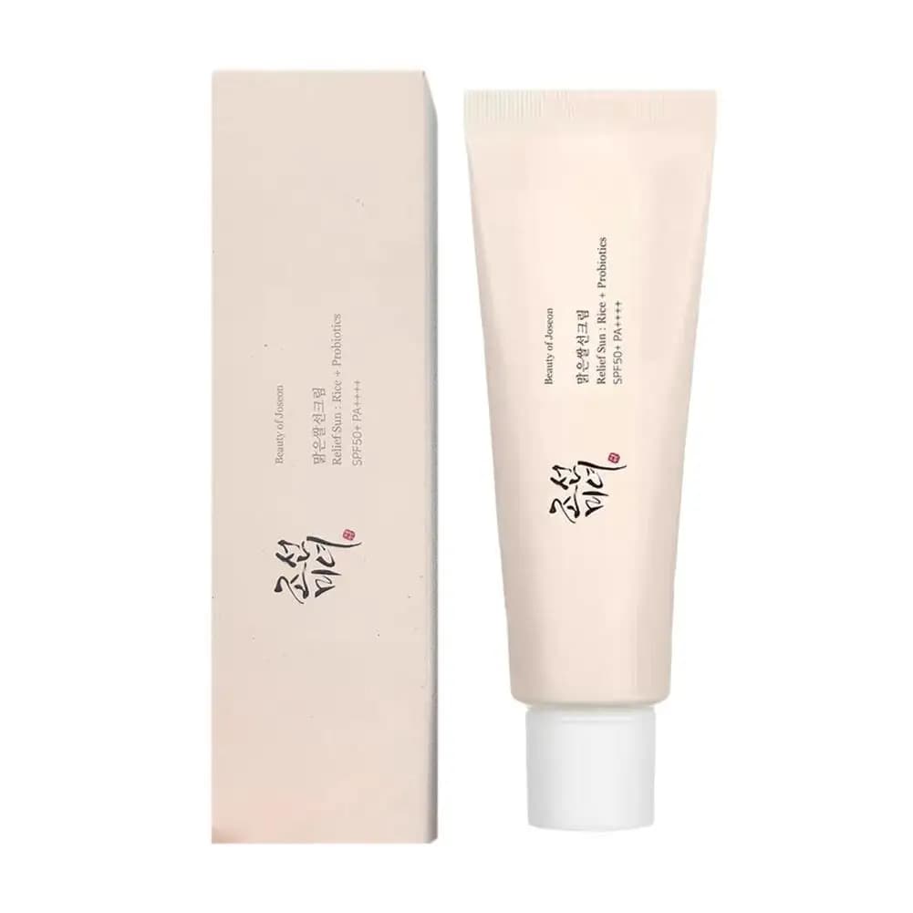 Crème solaire SPF50+ anti-UV pour le visage et le corps, 50 ml, crème solaire beauté à base de probi