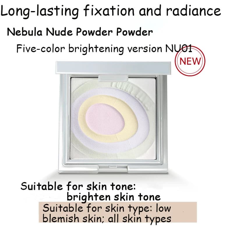 Funnyelves-Poudre éclaircissante pour le visage, maquillage longue durée, contrôle du sébum, cosméti