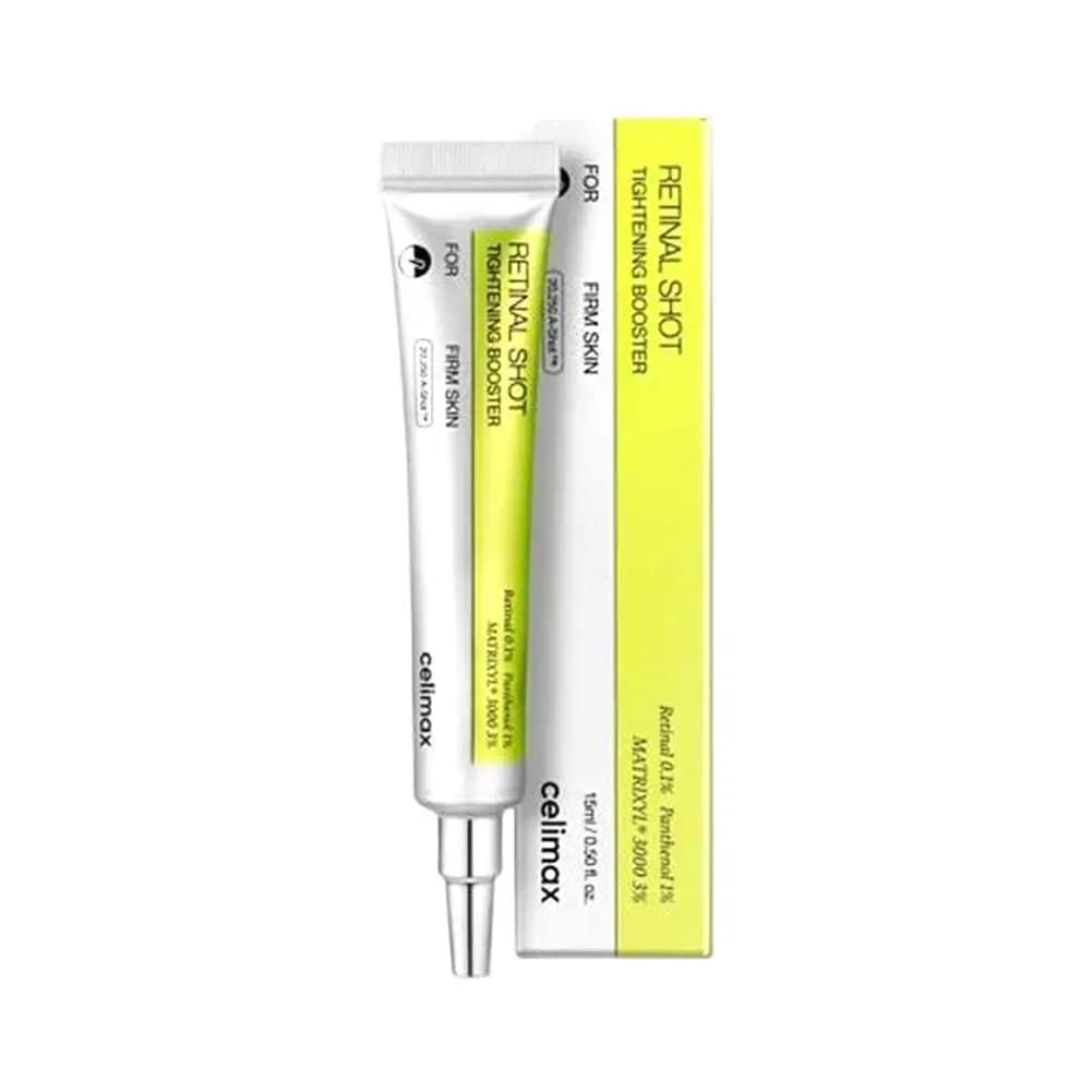 Crème Contour des Yeux Celimax Premium au Rétinol Shot, Soin Élastique, Collagène et Peptides, Crème
