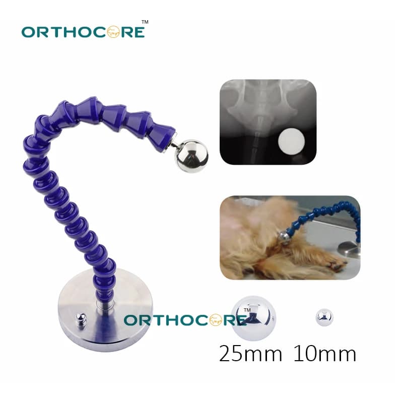 Boule de référence à rayons X Instrument orthopédique vétérinaire radiographique l