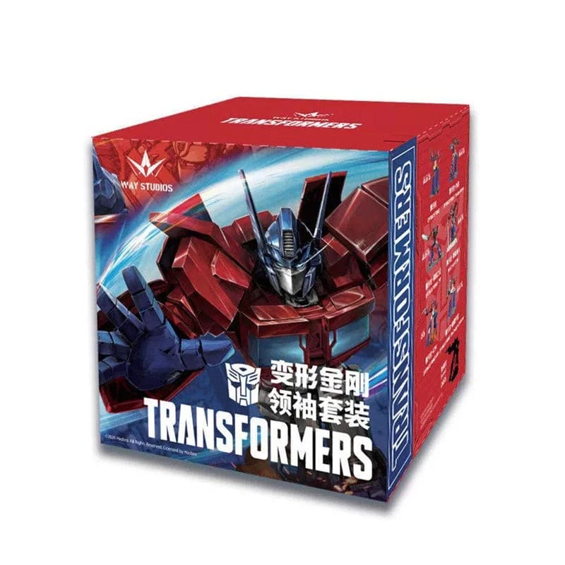 Authentique WAY STUDIOS Transformers Leader Set Series Blind Box Optimus Prime Figurine Anime Rare N