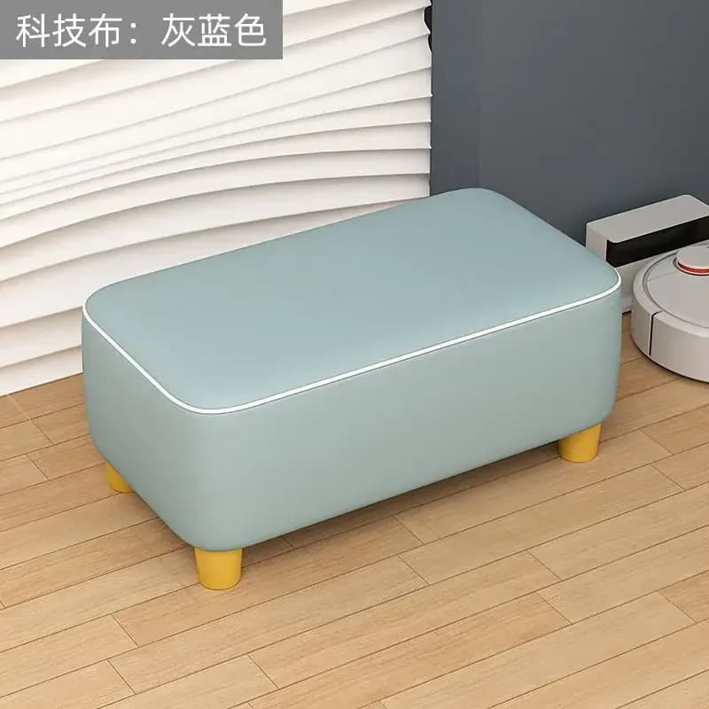 Petit tabouret de ménage de 50CM, tabouret bas multicolore pour salon, banc Long, changement de chau