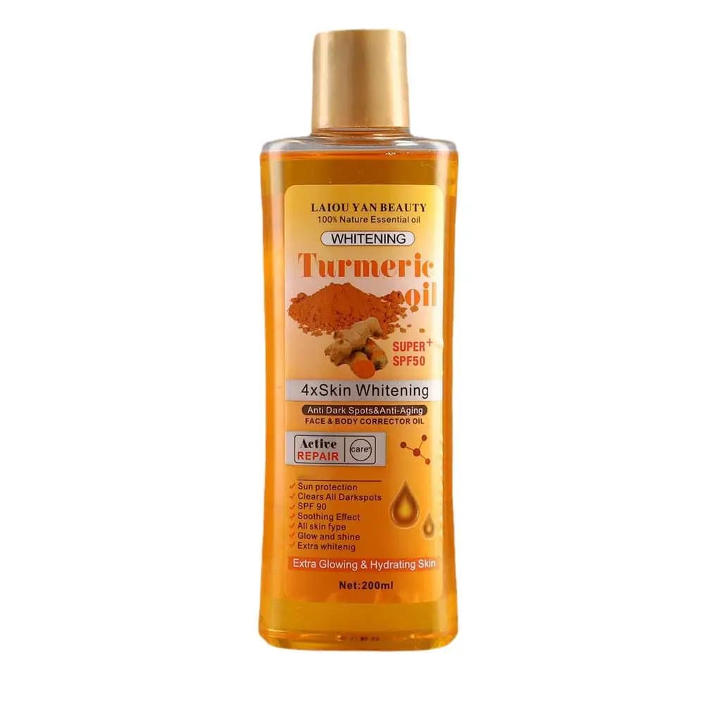 Huile essentielle de curcuma, huile de Massage pour le visage et le corps, hydratante, éclaircissant