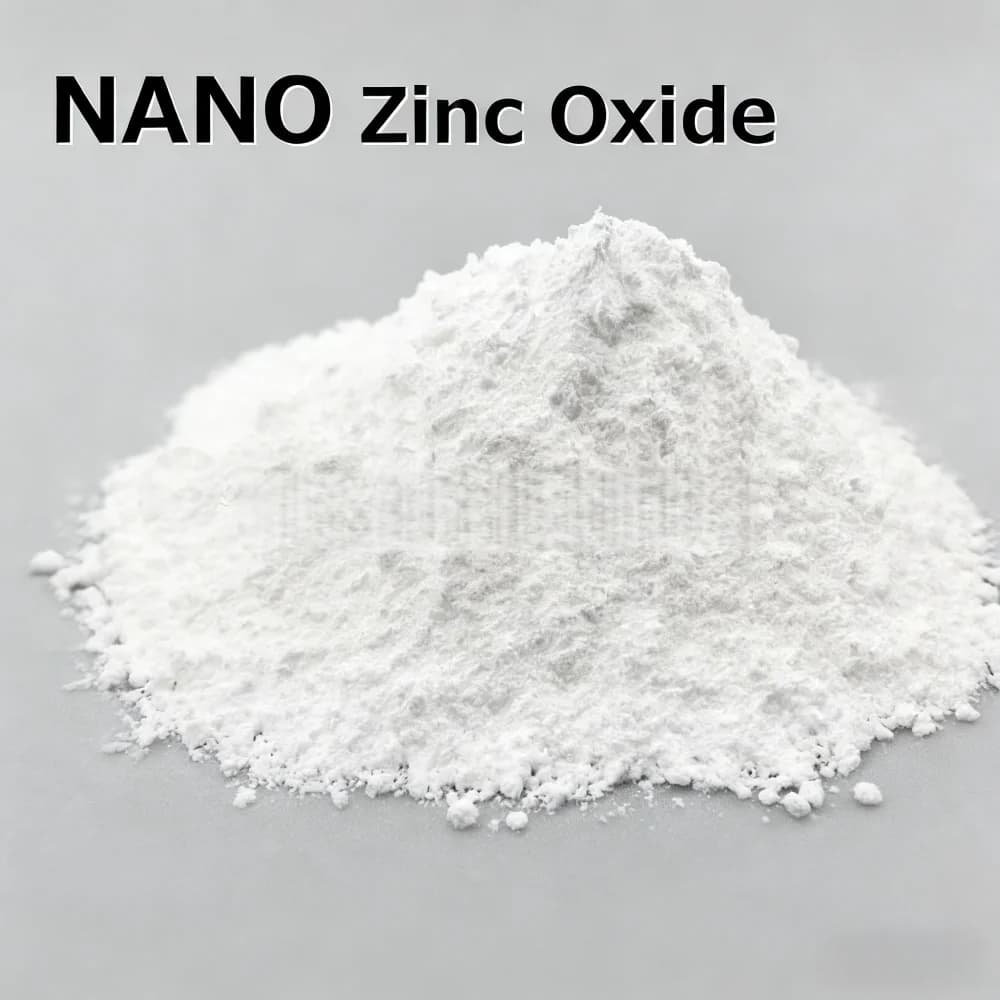 Oxyde de zinc en poudre 10-20 nm, emballage personnalisé en sachet d'aluminium scellé, livraison rap
