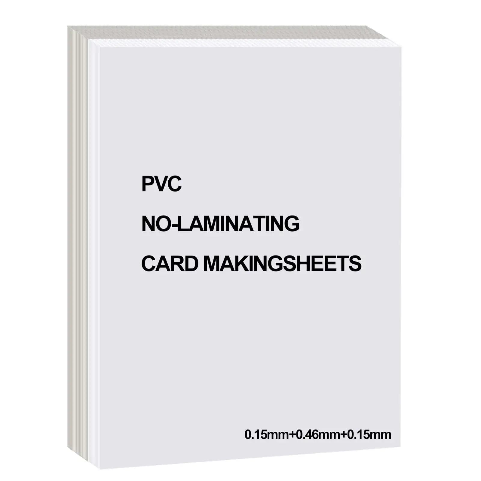 10 lots de feuilles pour la fabrication de cartes d'identité en PVC imprimables par jet d'encre - Fo