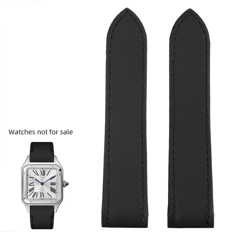 Bracelet de montre en cuir pour homme, bracelet en nylon, bracelet en cuir Mars Cirhide, possède une