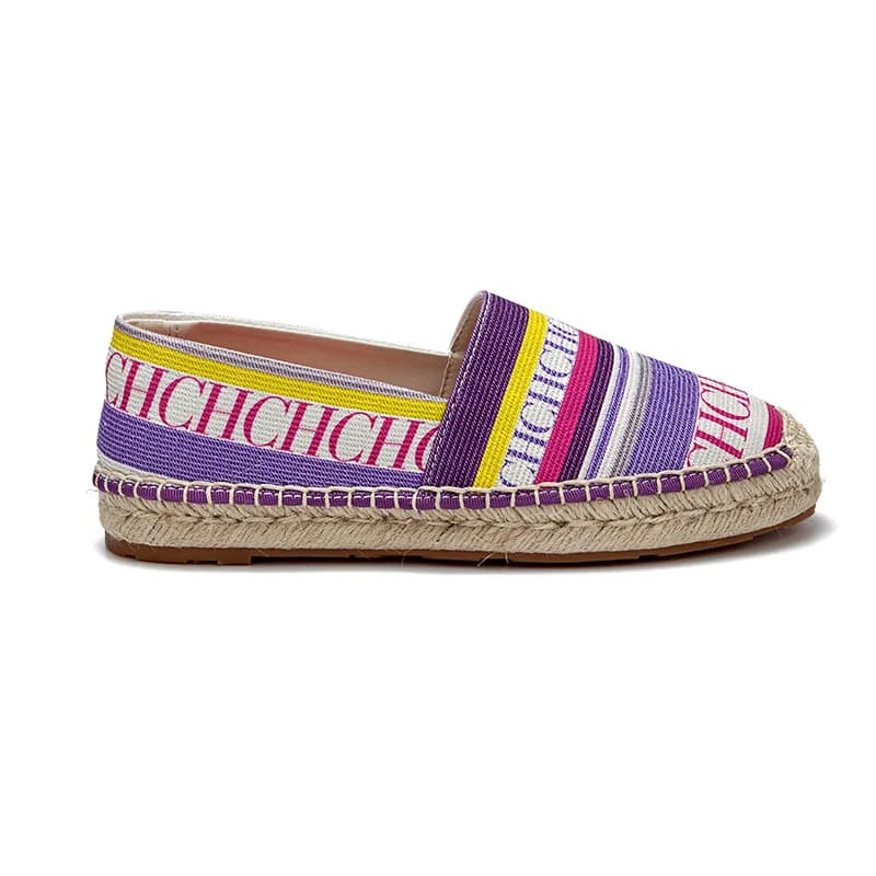 Chaussures bateau à enfiler à fond épais pour femmes, chaussures de pêche décontractées avec lettres