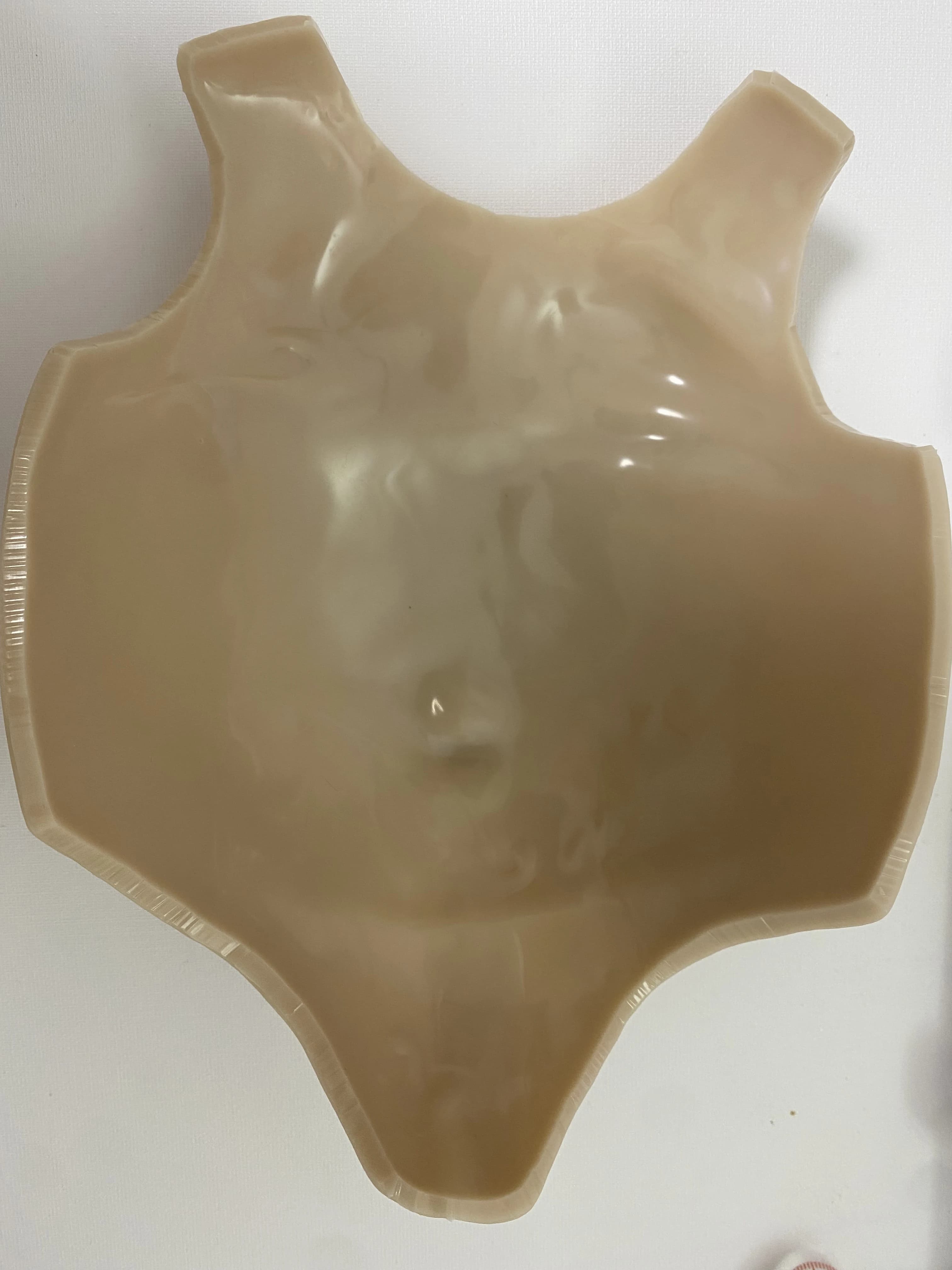 Ventre de poupée réaliste à une seule face pour poupée Reborn de 23-25 pouces, face avant uniquement