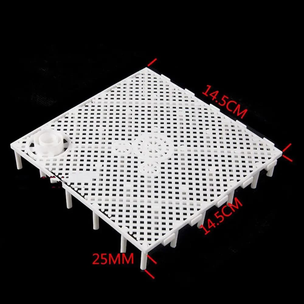 Plaque de Filtre Astronomique Précieux en Plastique pour Poisson, Jack-up, Accessoires d'Aquarium, S