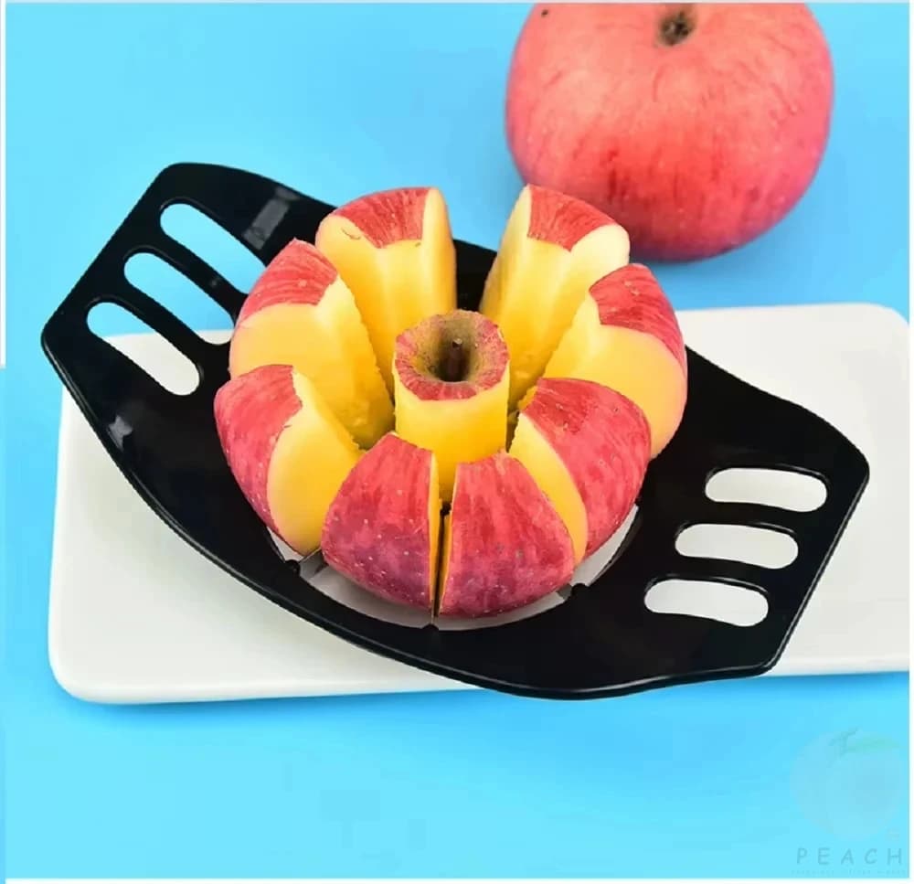 Acier inoxydable pour pommes en tranches de coupe-pomme en quelques secondes avec ce 1 pièce en acie