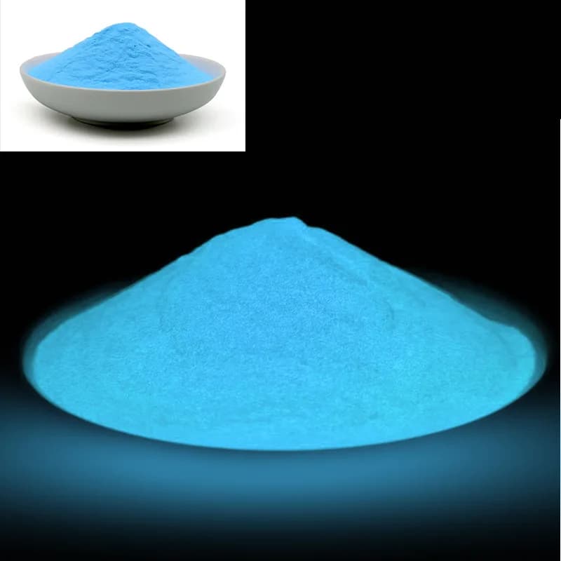 Poudre Luminescente Colorée Ultra Brillante Longue Durée Poudre Fluorescente Sable Luminescent Moula