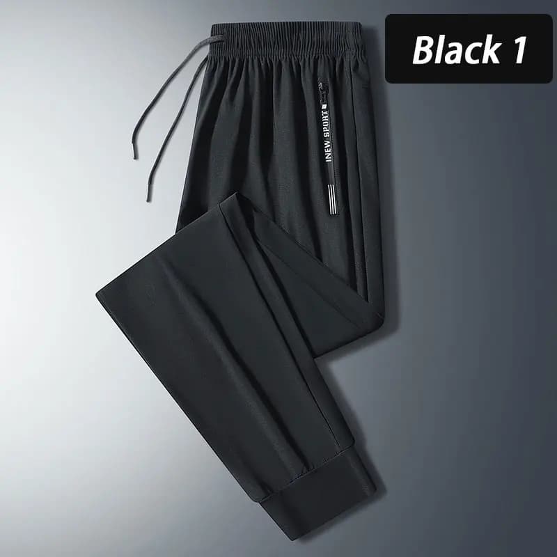 Pantalon de course fermeture éclair séchage rapide été pêche en plein air Jogging pantalons de survê