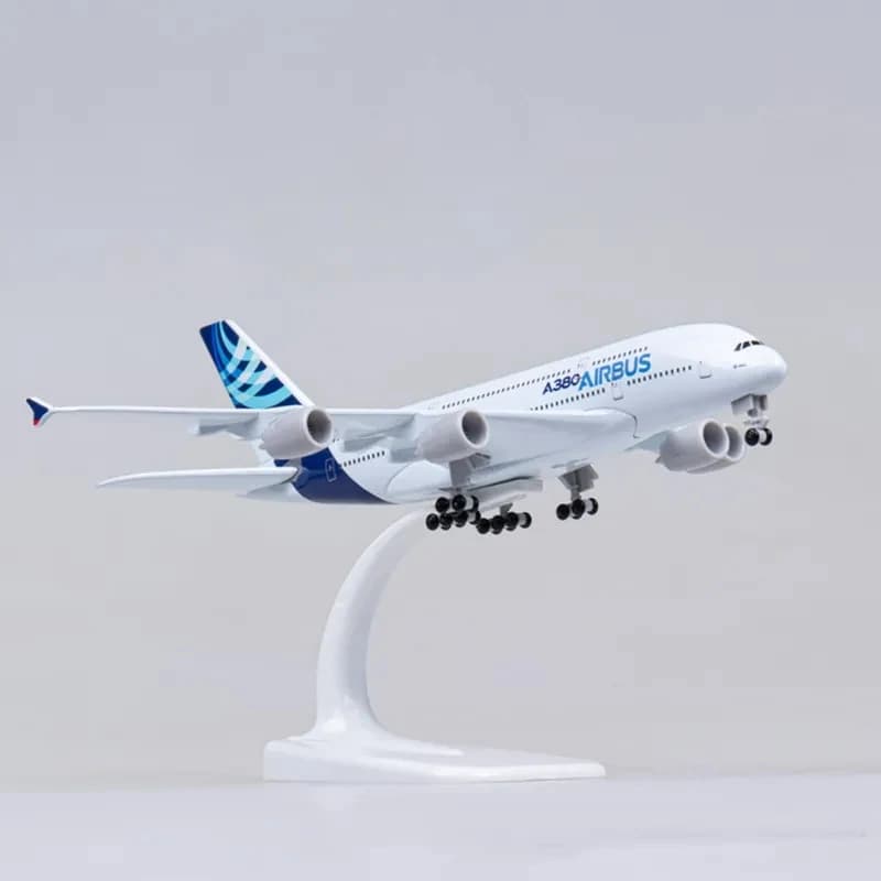 Simulation 20CM alliage métal Prototype Airbus A380 380 compagnies aériennes avion modèle avion avio