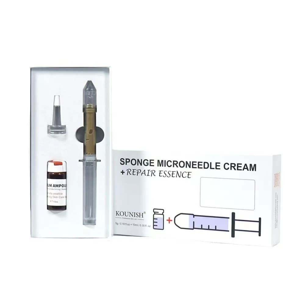 Convient aux salons de beauté, lifting des contours, raffermissant, ensembles de crème éponge, hydra