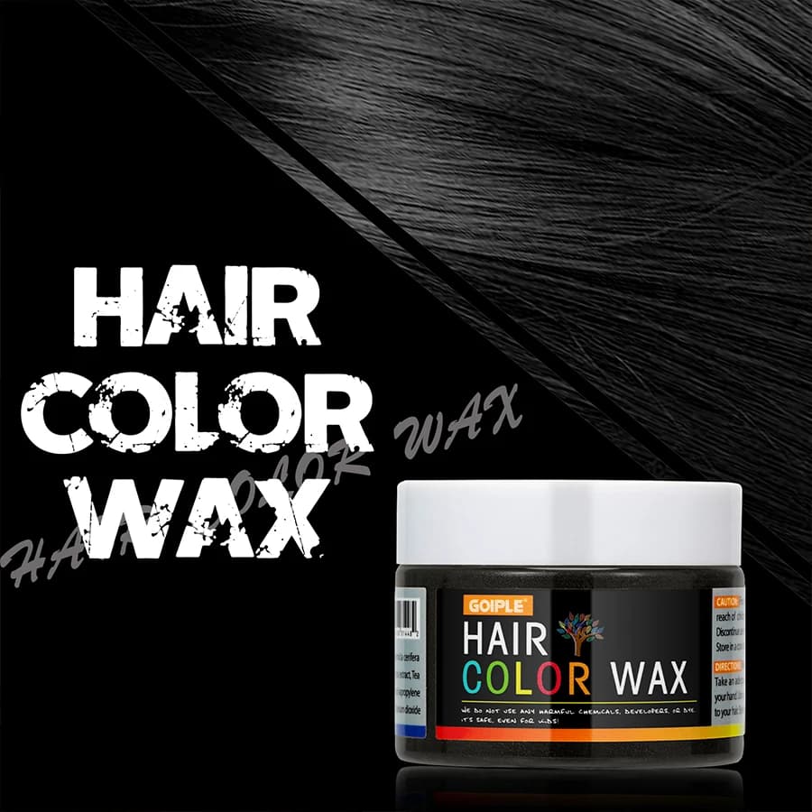 Crème colorante pour cheveux, barbe et sourcils, facile à laver, à faire soi-même pour la Saint-Vale