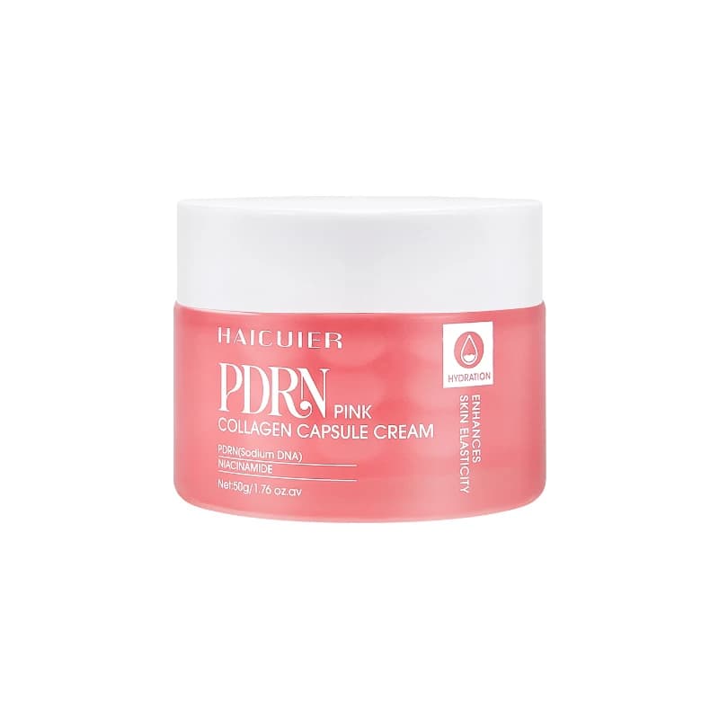 Crème hydratante et nourrissante au collagène PDRN rose coréen, crème visage légère et douce pour le