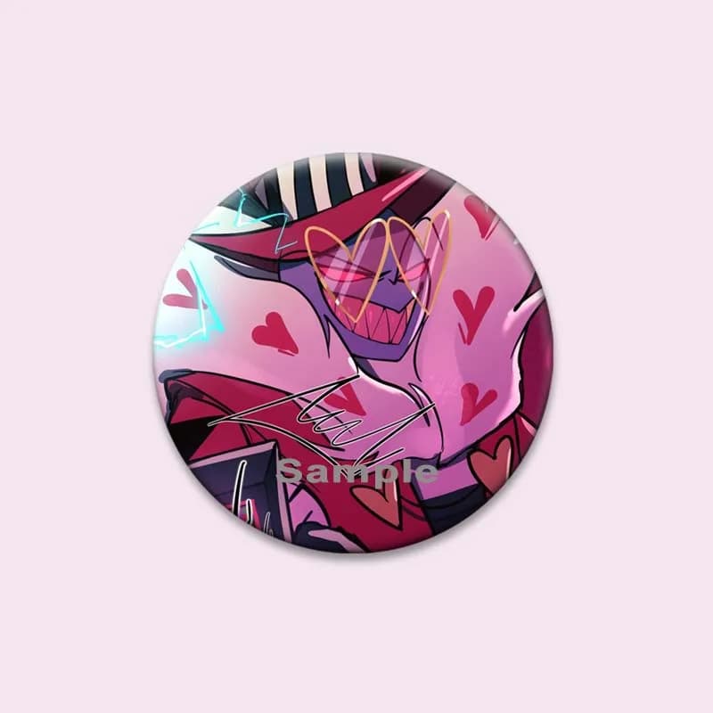 Danemark ge Helluva Bodiva pour sac à dos, broches de dessin animé, épingles en émail en fer blanc e