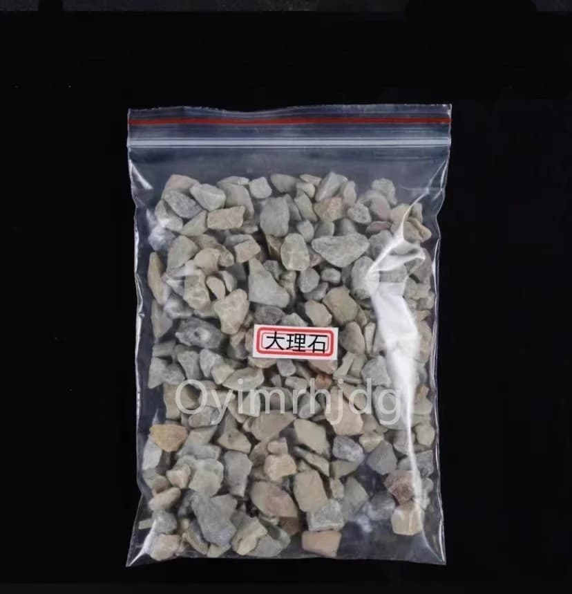 Carbonate de calcium en marbre pour la production de dioxyde de carbone, 100g, équipement d'expérime