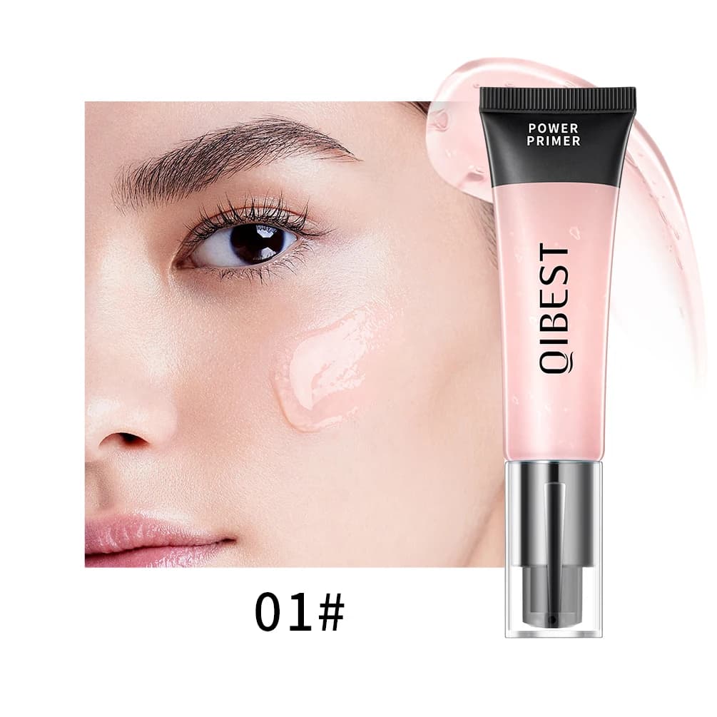 QIBEST 32ml Power Grip apprêt à base de Gel hydratant visage apprêt pour lisser la peau préhension m