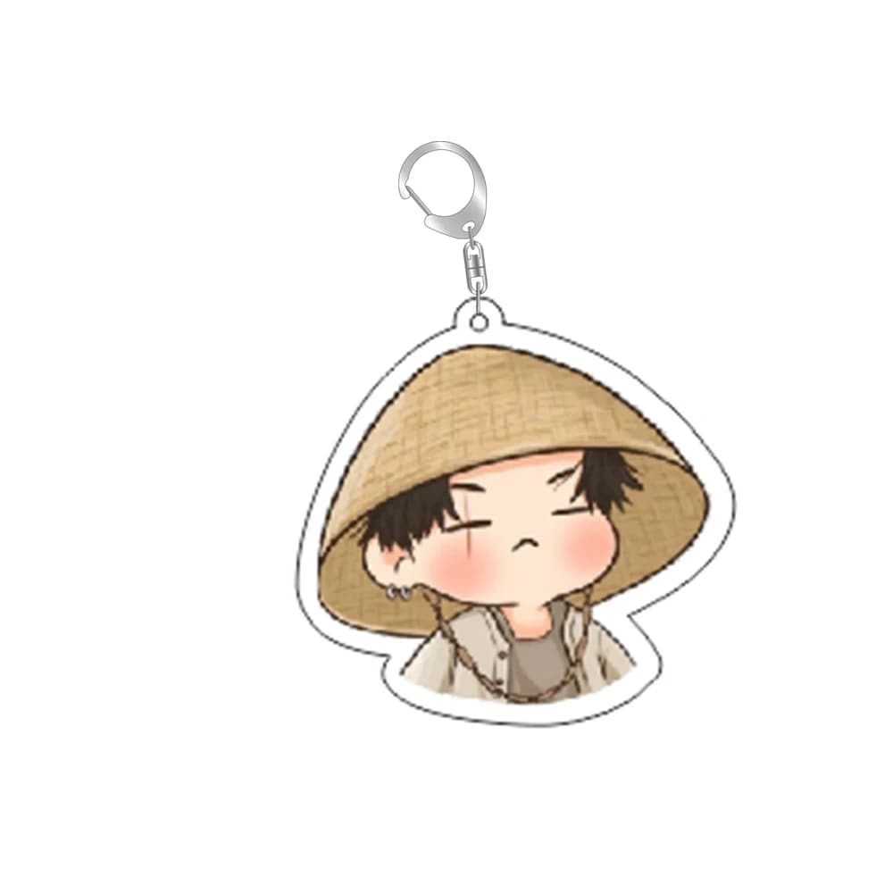 Kpop Chibi Boys Livre populaire pour poches, accessoires, beaux dessins animés, figurines idole, lèv