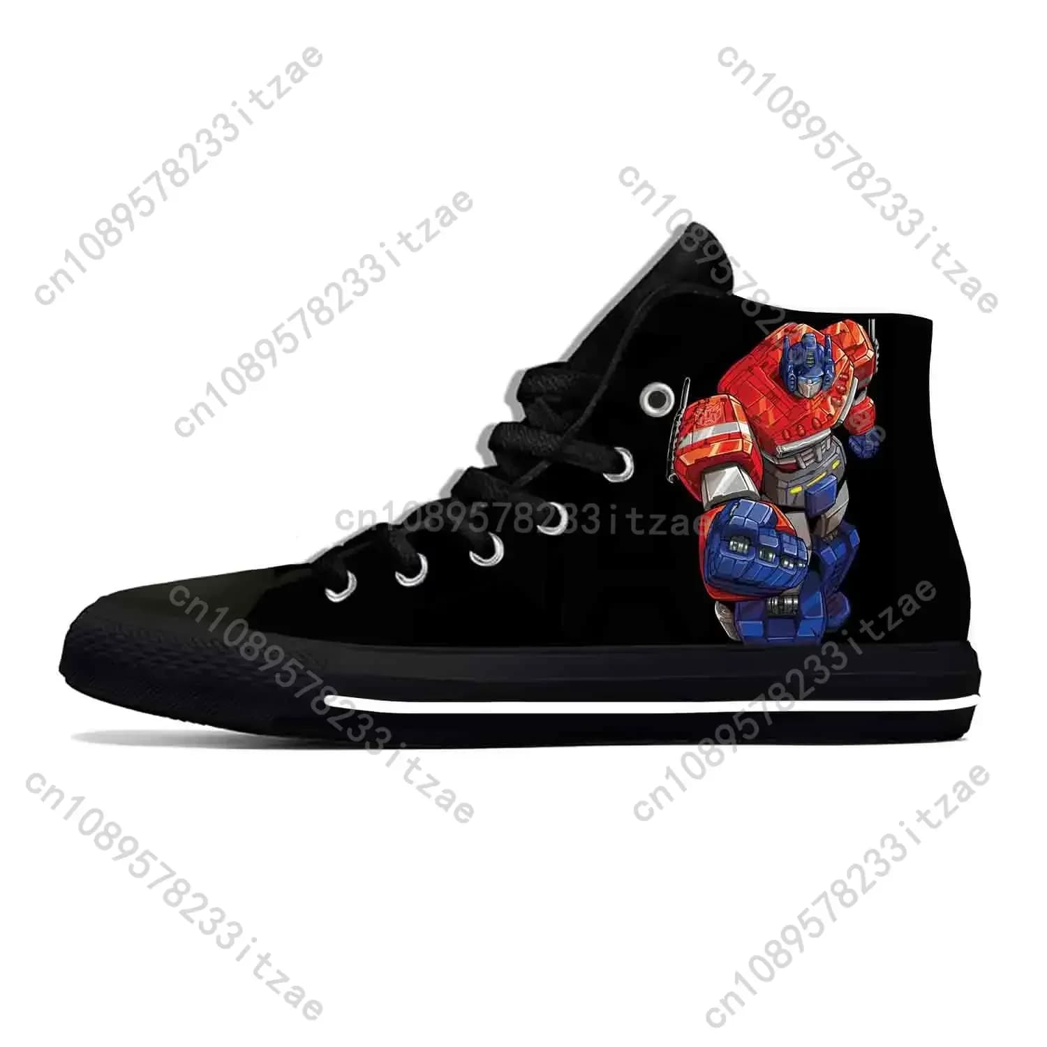 Chaud Anime dessin animé Manga transformateur Optimus Prime chaussures décontractées respirant homme
