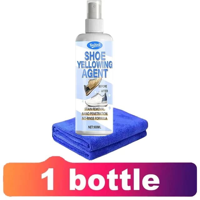 Crème réparatrice blanchissante pour chaussures blanches |   Formule anti-oxydation pour fixer les s