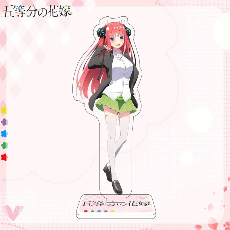 Support en acrylique pour Quintuplets par excellence, 15CM, Nakano Ichika Nino Miku Yotsuba Itsuki, 