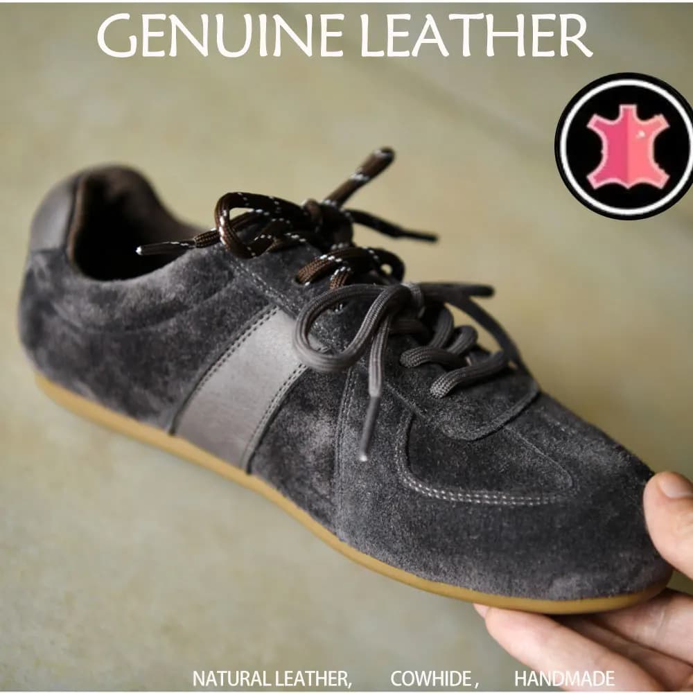 Chaussures de sport rétro à semelle épaisse tendance, chaussures Dequn pour femmes, hauteur accrue,
