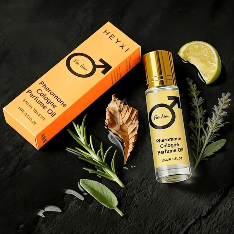 Parfum aux phéromones en roll-on - Exohormone Parfum aux senteurs fruitées et florales, parfum longu