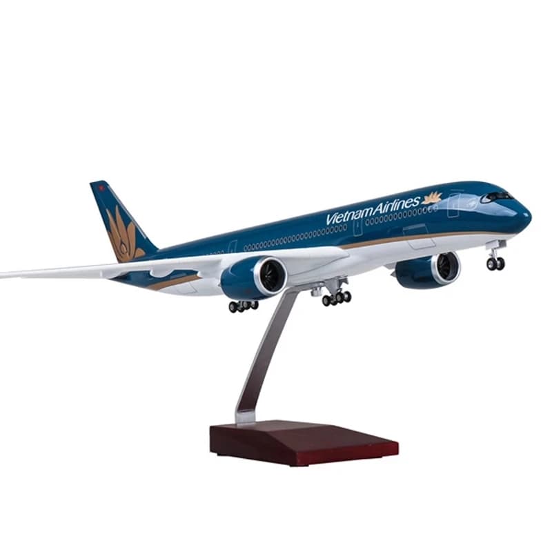 Modèle d'avion jouet A350 vietnamien compagnie aérienne 1/142 modèle d'avion Airbus 350 47CM avion e