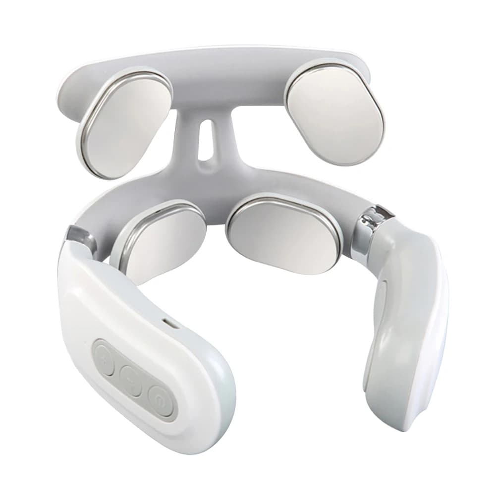Appareil de massage électrique du dos à 4 têtes, rechargeable par USB, masseur de protection de la c