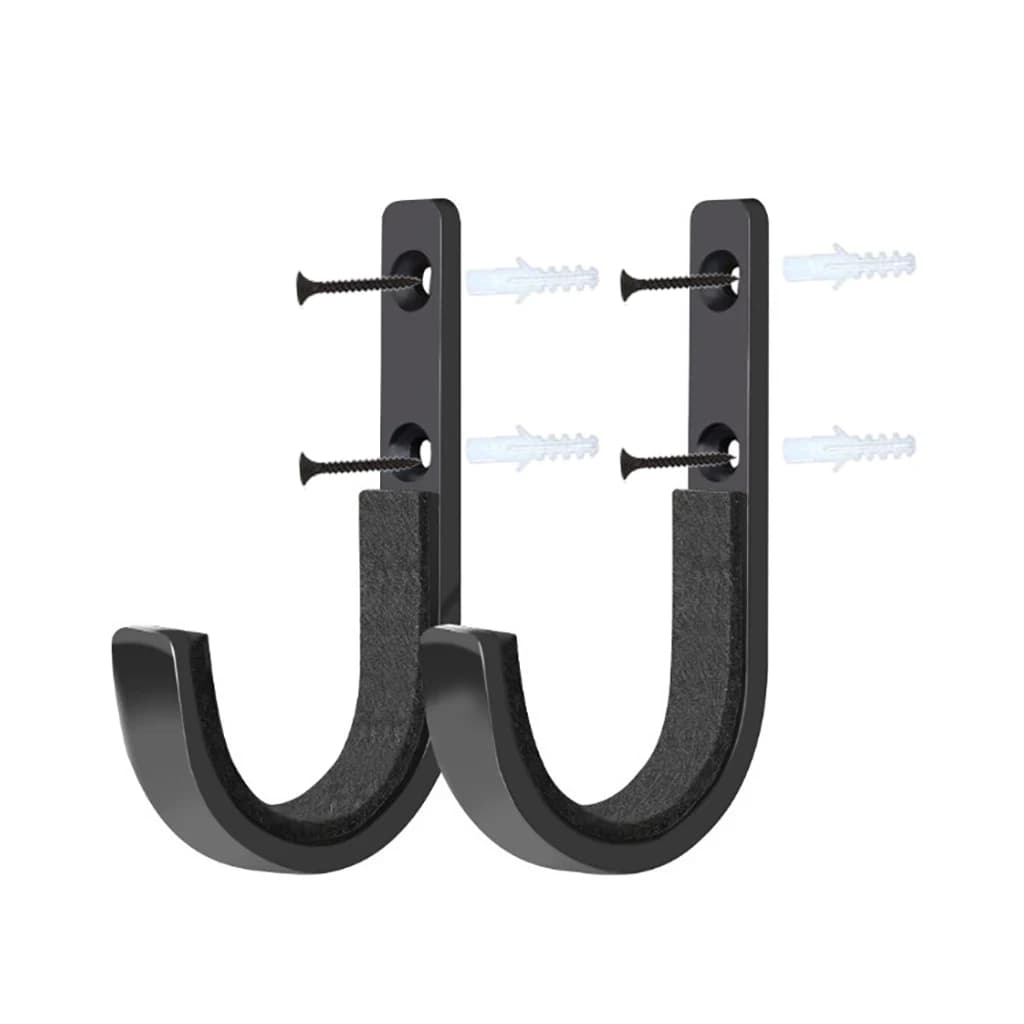 Porte-pistolet horizontal en métal robuste, support mural pour fusils, arcs de tir à l'arc, épées, c
