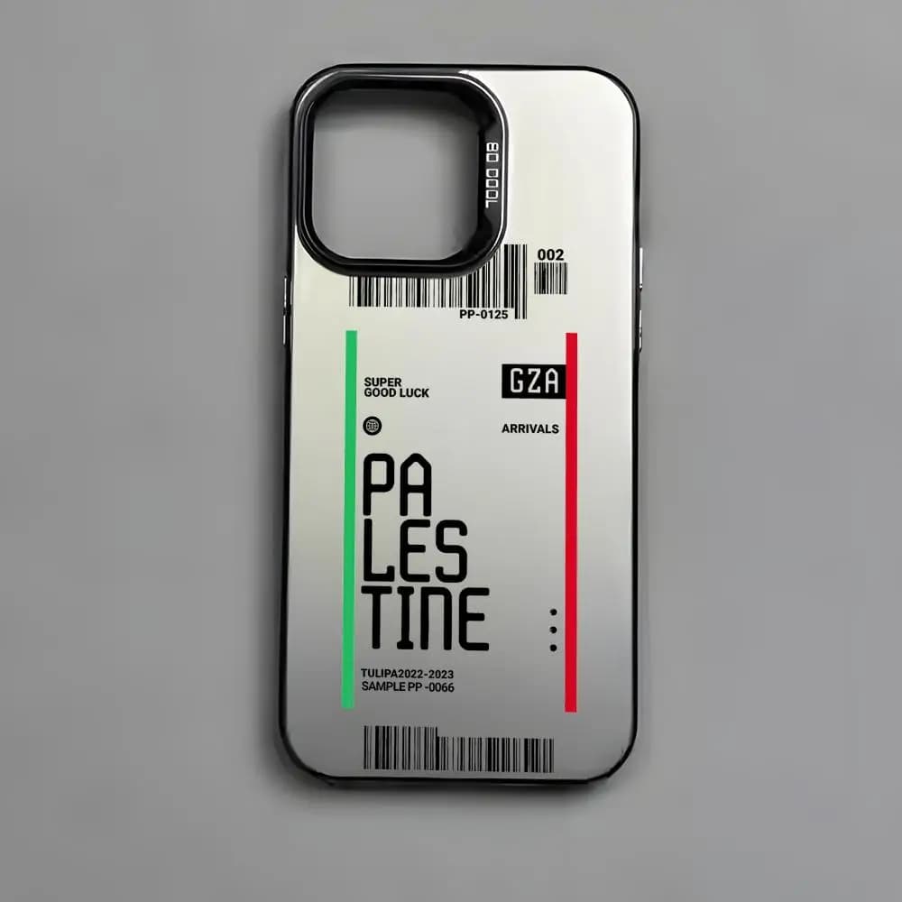 Coque de téléphone antichoc pour iPhone 17 16 15 14 13 12 11 Pro Max Air, motif Billet d'avion Pales