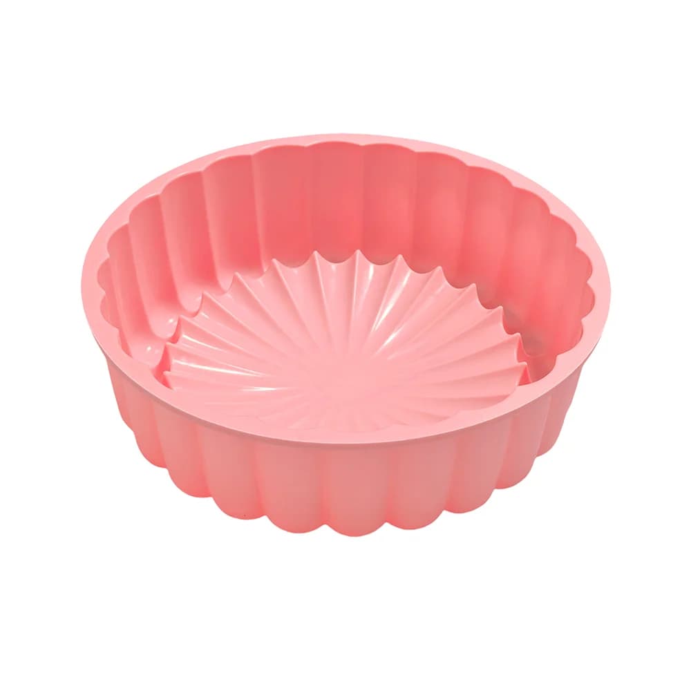 Plateau à gâteau rond en silicone antiadhésif, moule à gâteau Charlotte, gâteau au fromage, bouffée 