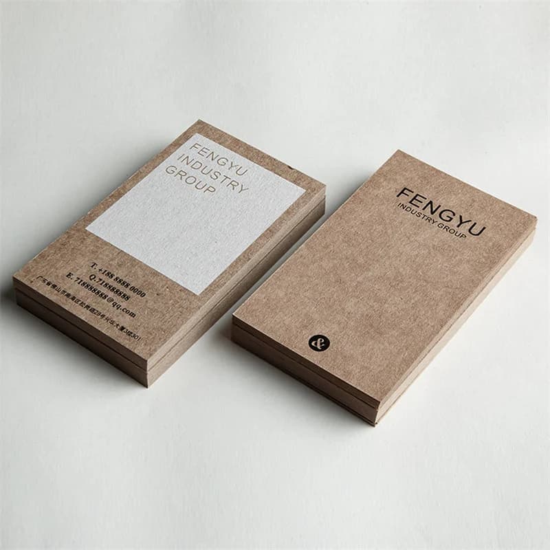 Cartes de visite en papier de haute qualité, échantillon de 12 mois, personnalisation et veuillez d'